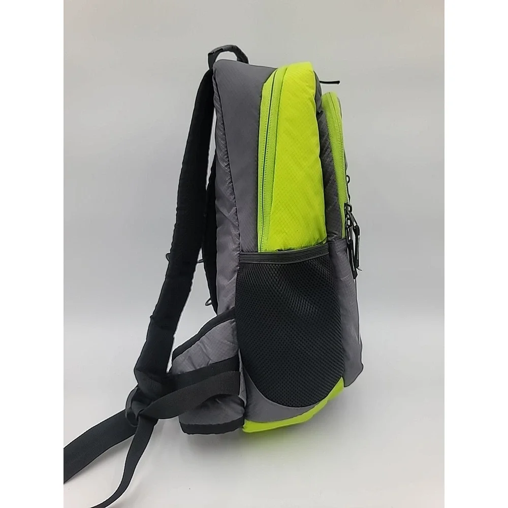 Piscifun Insulated Backpack Cooler Green Gray Pockets Camping Hiking Backpacking